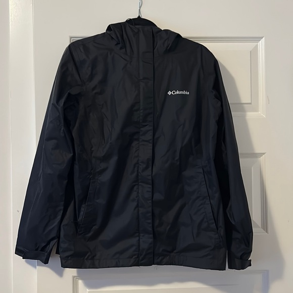 Columbia Women’s Medium Hooded Windbreaker, Waterproof, Breathable Jacket - Picture 2 of 3